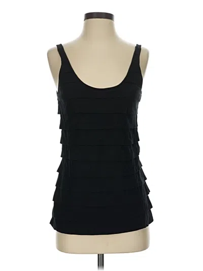 Pre-owned Express Tank Top Black Strapless Neckline Tops