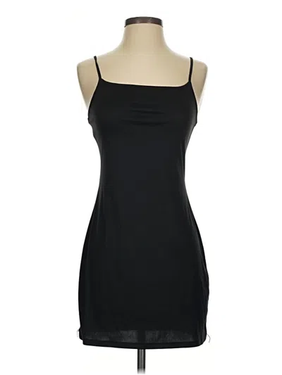 Pre-owned Express Tank Top Black Strapless Neckline Tops