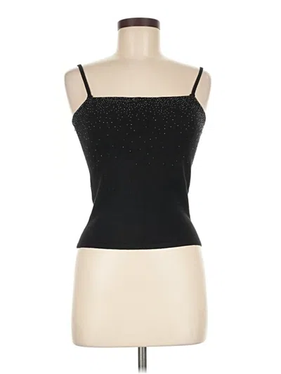 Pre-owned Express Tank Top Black Strapless Neckline Tops