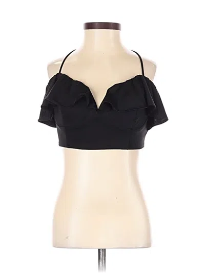 Pre-owned Express Tank Top Black Sweetheart Neckline Tops