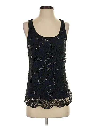 Pre-owned Express Tank Top Blue Strapless Neckline Tops
