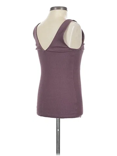Pre-owned Express Tank Top Brown Halter Neckline Tops