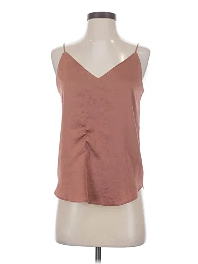 Pre-owned Express Tank Top Brown Halter Neckline Tops