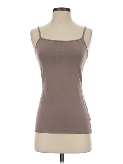 Pre-owned Express Tank Top Brown Strapless Neckline Tops