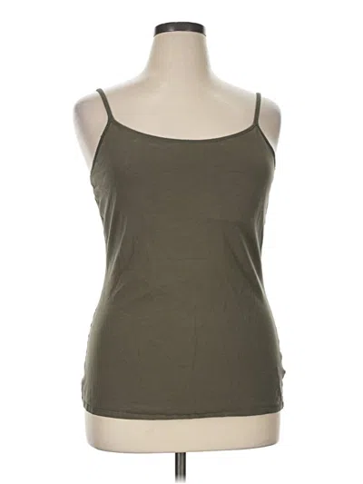 Pre-owned Express Tank Top Brown Strapless Neckline Tops