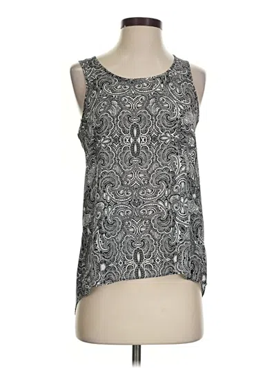 Pre-owned Express Tank Top Gray Halter Neckline Tops