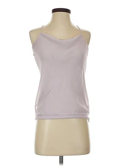 Pre-owned Express Tank Top Gray Halter Neckline Tops