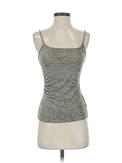 Pre-owned Express Tank Top Gray Strapless Neckline Tops