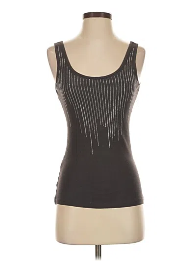 Pre-owned Express Tank Top Gray Strapless Neckline Tops