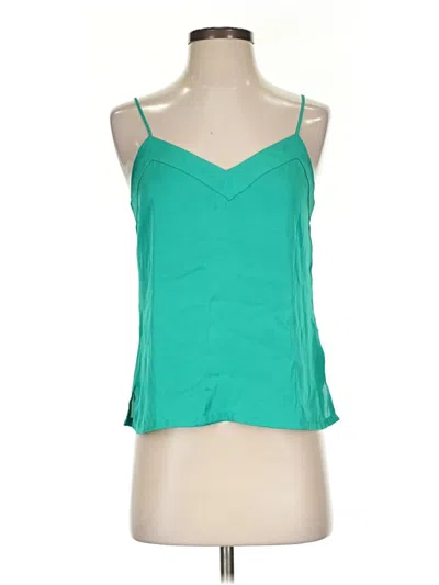 Pre-owned Express Tank Top Green Halter Neckline Tops