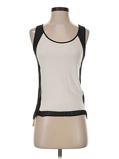 Pre-owned Express Tank Top Ivory Halter Neckline Tops