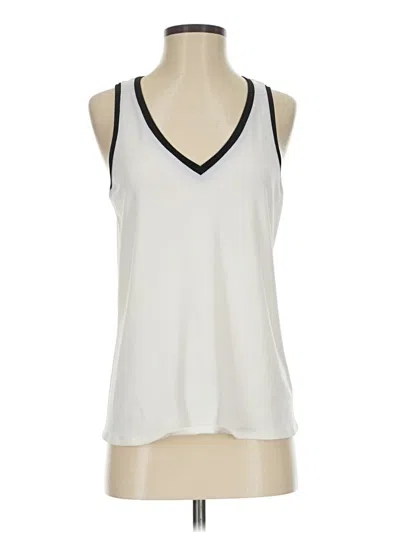 Pre-owned Express Tank Top Ivory Halter Neckline Tops