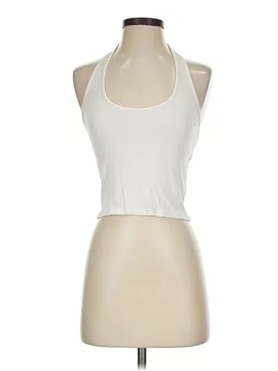 Pre-owned Express Tank Top Ivory Halter Neckline Tops