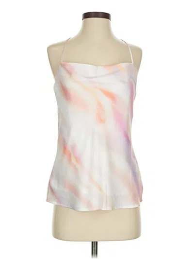 Pre-owned Express Tank Top Ivory Halter Neckline Tops In White