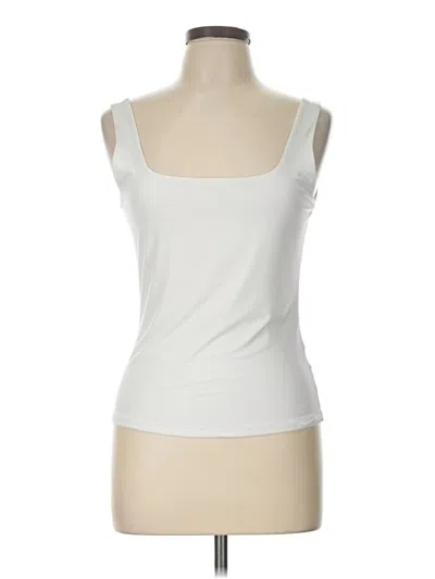Pre-owned Express Tank Top Ivory Strapless Neckline Tops