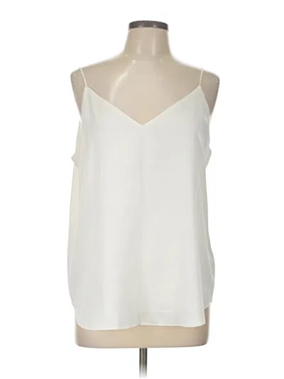 Pre-owned Express Tank Top Ivory Strapless Neckline Tops In White