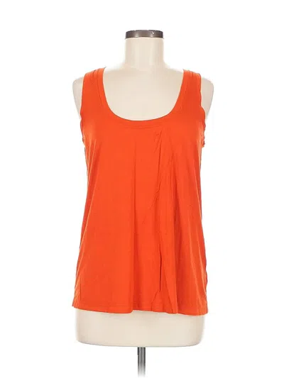 Pre-owned Express Tank Top Orange Square Neckline Tops