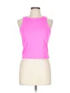 Express Tank Top Pink Halter Neckline Tops In Pink