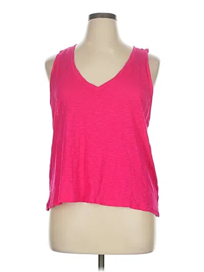 Pre-owned Express Tank Top Pink Halter Neckline Tops