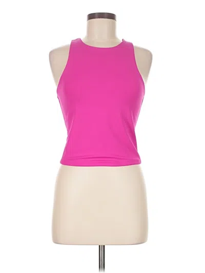 Pre-owned Express Tank Top Pink Halter Neckline Tops
