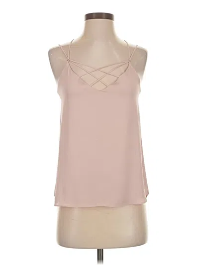Express Tank Top Pink Halter Neckline Tops