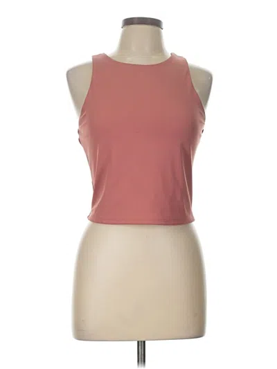 Pre-owned Express Tank Top Pink Halter Neckline Tops