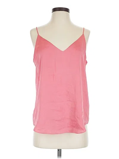 Pre-owned Express Tank Top Pink Halter Neckline Tops