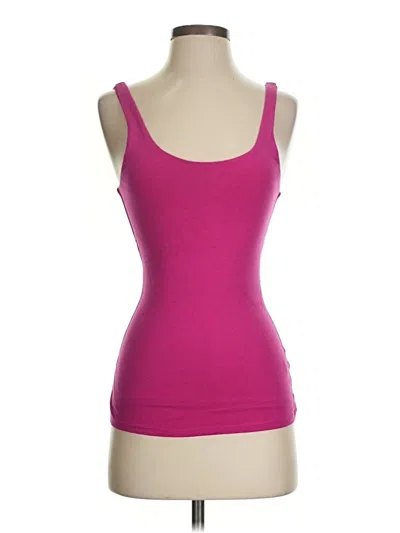 Pre-owned Express Tank Top Pink Strapless Neckline Tops