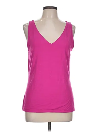 Pre-owned Express Tank Top Pink Strapless Neckline Tops