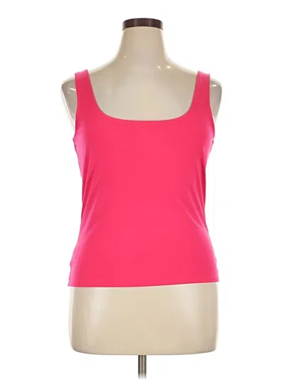 Express Tank Top Pink Strapless Neckline Tops