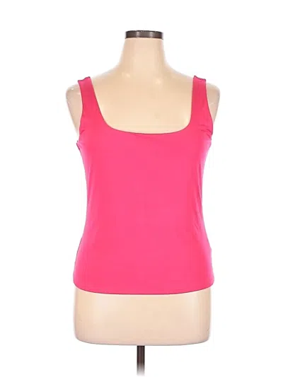 Pre-owned Express Tank Top Pink Sweetheart Neckline Tops