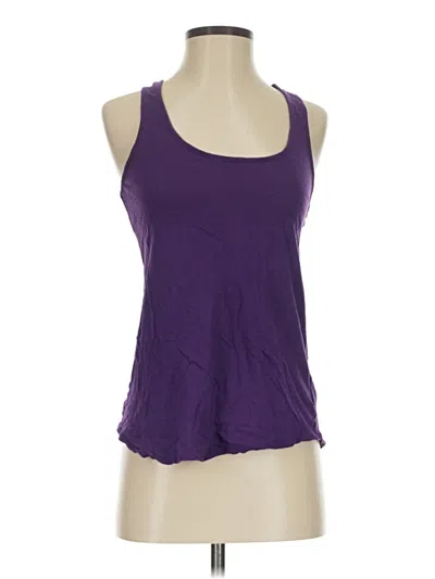 Pre-owned Express Tank Top Purple Halter Neckline Tops
