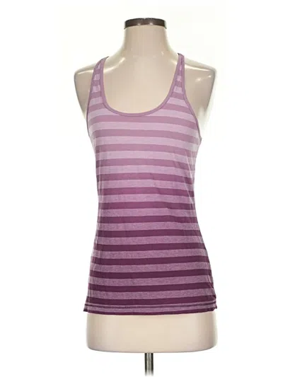 Pre-owned Express Tank Top Purple Halter Neckline Tops