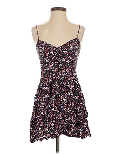 Pre-owned Express Tank Top Purple Strapless Neckline Tops