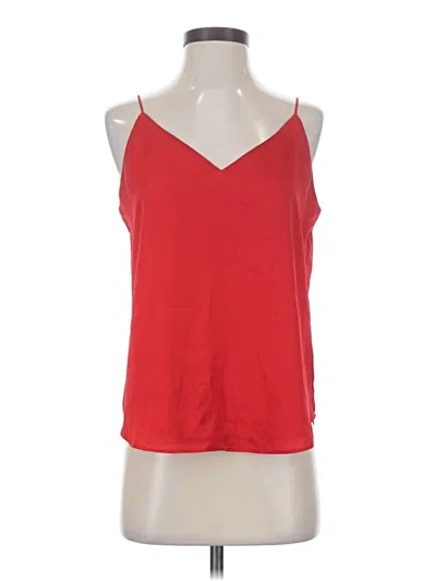 Pre-owned Express Tank Top Red Halter Neckline Tops