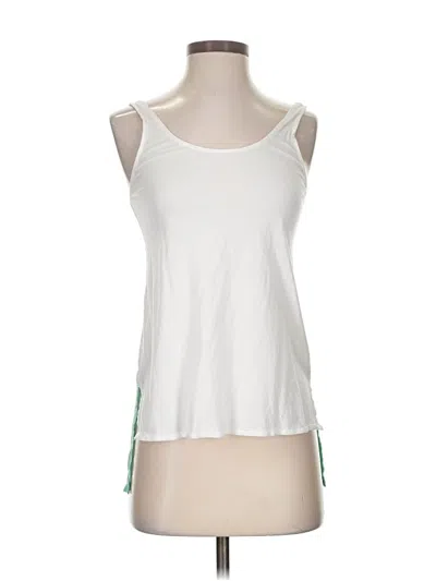 Pre-owned Express Tank Top White Halter Neckline Tops