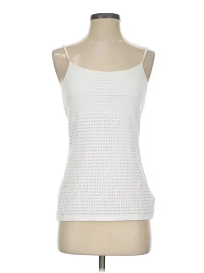 Pre-owned Express Tank Top White Strapless Neckline Tops