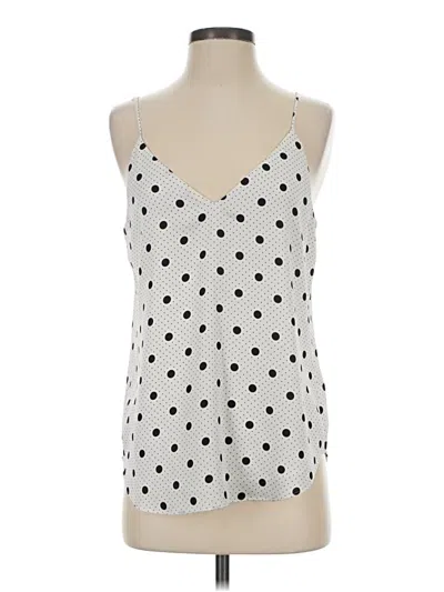 Pre-owned Express Tank Top White Sweetheart Neckline Tops