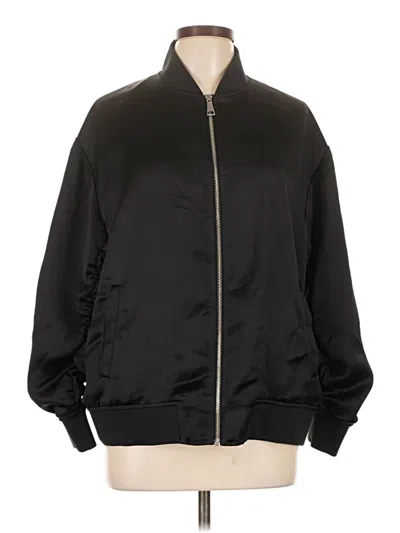 Pre-owned Express Track Jacket In Black