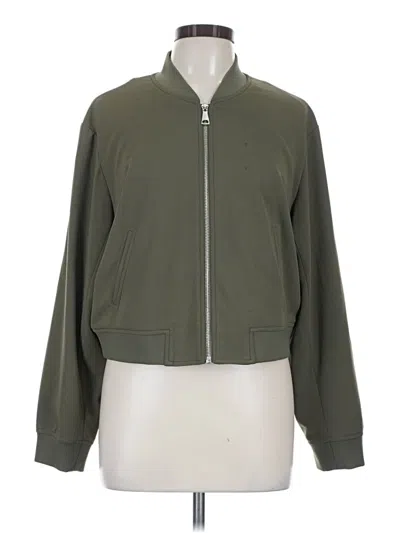 Pre-owned Express Track Jacket In Green