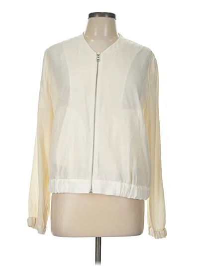 Pre-owned Express Track Jacket In Ivory