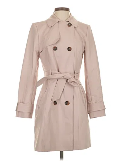 Pre-owned Express Trenchcoat In Brown