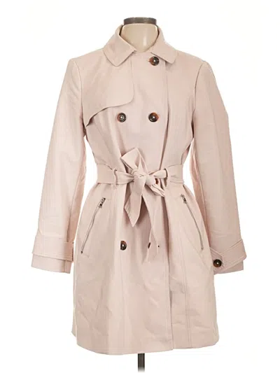 Pre-owned Express Trenchcoat In Brown