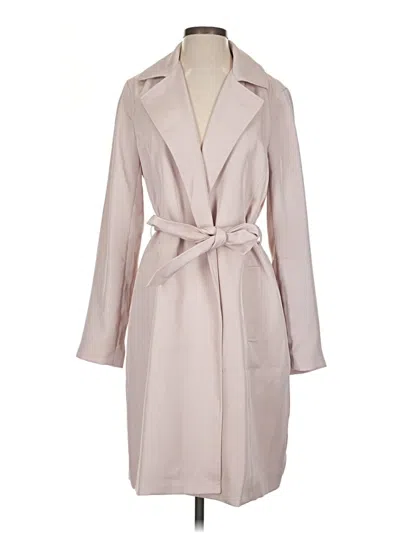 Pre-owned Express Trenchcoat In Pink