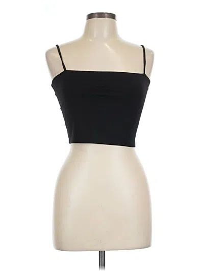 Pre-owned Express Tube Top Black Strapless Neckline Tops