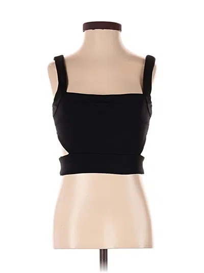 Pre-owned Express Tube Top Black Strapless Neckline Tops