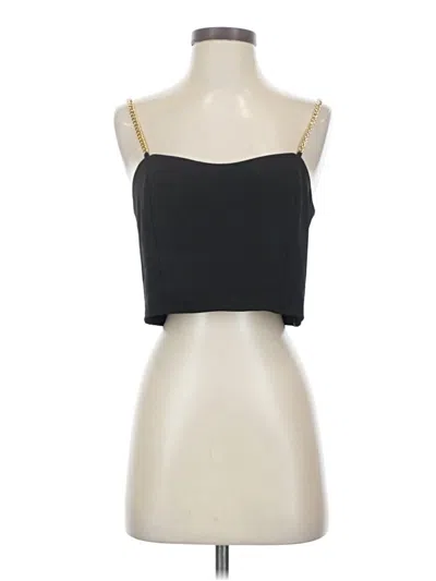 Pre-owned Express Tube Top Black Strapless Neckline Tops