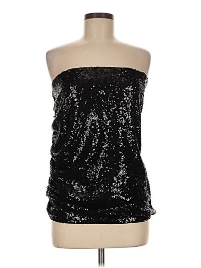 Express Tube Top Black Strapless Neckline Tops