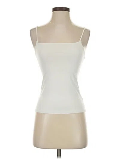 Pre-owned Express Tube Top Ivory Strapless Neckline Tops In White