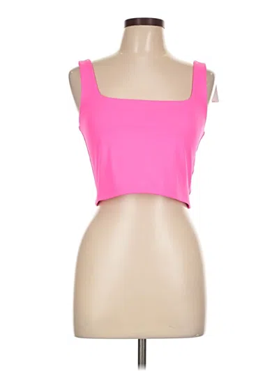 Express Tube Top Pink Strapless Neckline Tops